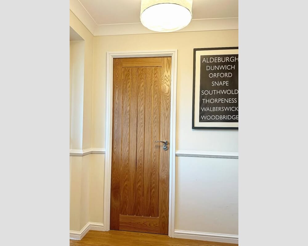2040 x 726 x 44mm FD30 (29") Mexicano Oak - Prefinished Internal Fire Doors